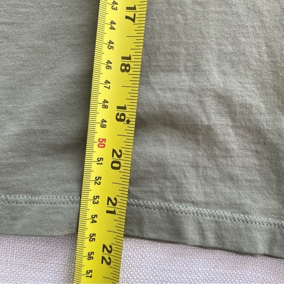 EVERLANE 100% Organic Cotton Cutaway Tank olive green (the essential tank) XS - Picture 4 of 7